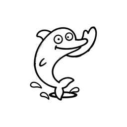 みんなを笑顔にするイルカ